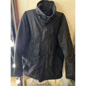 Columbia Sportswear Titanium Omni Tech Black Winter Jacket Men's Large